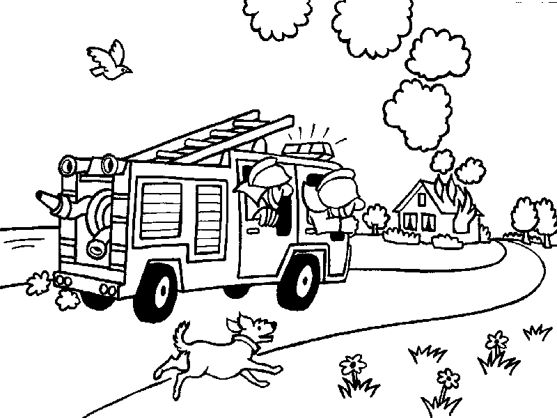 fireman coloring pages 6